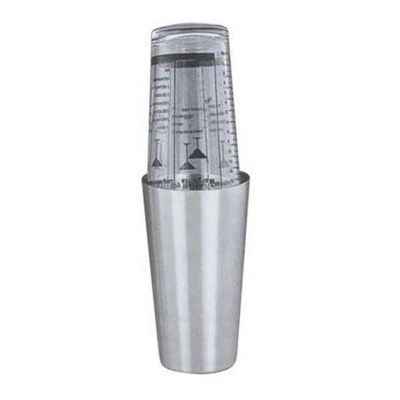 Biradlı Paslanmaz Çelik Boston Shaker, 700 ml