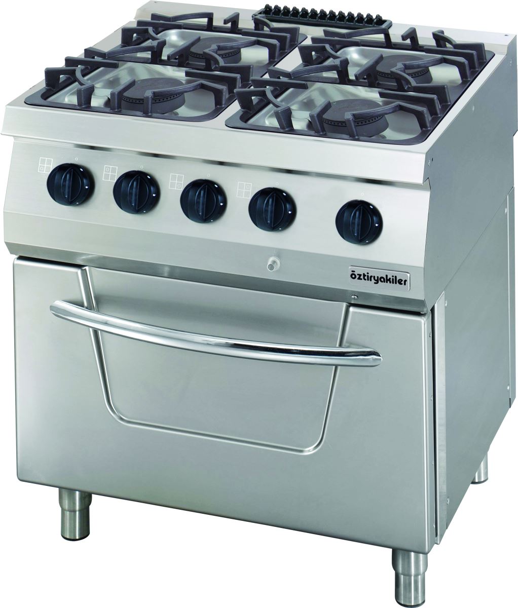 Gazlı Fırınlı Kuzine